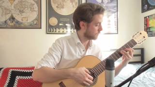 Satie  Gymnopedie No3 on Classical Guitar [upl. by Kerrin]