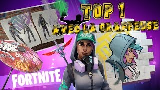 FORTNITE  TOP 1 AVEC LA GRAFFEUSE [upl. by Ahsinor]