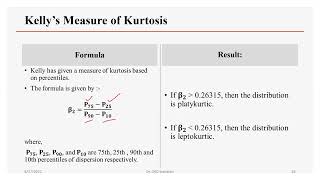 Kurtosis dkdbiostatistics3684 [upl. by Werdnaed]