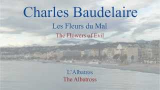 French Poem  LAlbatros by Charles Baudelaire  Slow Reading [upl. by Amadis]