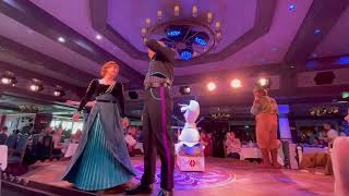 Disney Wish  Arendelle A Frozen Dining Adventure [upl. by Dachy]