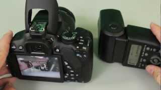 How to Use Canon Off Camera Wireless TTL Flash System [upl. by Ner730]