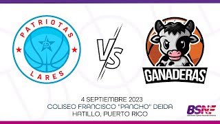 Patriotas de Lares vs Ganaderas de Hatillo [upl. by Colbert989]