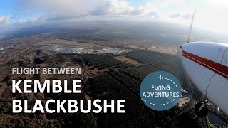 4K ATC Visiting Blackbushe from Kemble Airport [upl. by Inaleon]