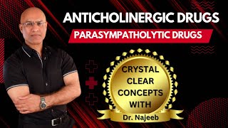 AntiCholinergic Drugs  Parasympatholytic Drugs  Dr Najeeb [upl. by Ardnossac]