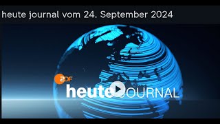 heutejournal  24092024  2245 Uhr  ZDF Nachrichten Nachrichtenmagazin Europa [upl. by Airat407]