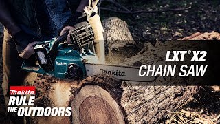 Makita LXT X2 Cordless Chainsaw XCU03 [upl. by Mulvihill]