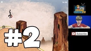 Ethan Gamer plays STICKMAN Downhill Motocross Part 2 iPad [upl. by Boycey498]