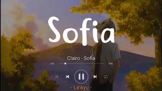 Clario  Sofia Lyrics Terjemahan Indonesia TikTok Version [upl. by Kieryt540]