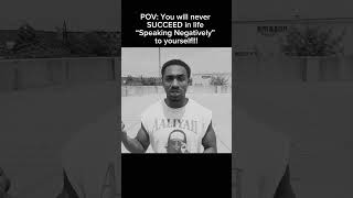 STOP “Speaking Negatively” to yourself 🗣️⚡️motivation mindset morningmotivation mentality god [upl. by Eaton963]