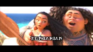 MOANA VAIANA  YOURE WELCOME MULTILANGUAGE 34 [upl. by Vola]