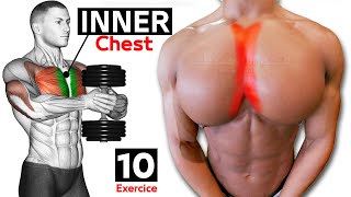 BEST 10 EXERCISES quotINNER CHESTquot 🔥 [upl. by Kara765]