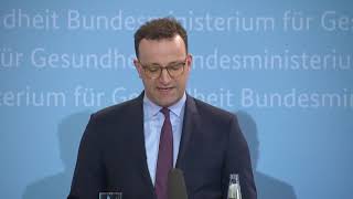 Jens Spahn zur Entscheidung der EMA zum AstraZenecaImpfstoff [upl. by Selim]