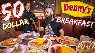 The Dennys 50 Dollar Breakfast Challenge  The Chronicles of Beard Ep66 [upl. by Siuraj]