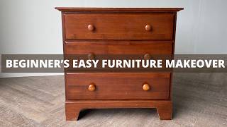 Amazon Furniture Makeover for BEGINNERS  5 EASY Steps [upl. by Fleur]