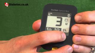 FreeStyle Optium Neo blood glucose meter review [upl. by Ahsened]