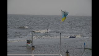 Hochwasser in Burhave und Fedderwardersiel 08012019 [upl. by Enelyam]