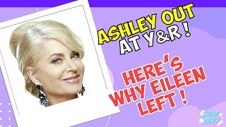 Eileen Davidson Out Where Did Ashley Go on YampR Young and the Restless Comings and Goings yr [upl. by Ainnos199]