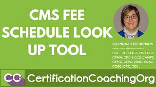 CMS Fee Schedule Lookup Tool — StepbyStep Instructions [upl. by Palmira678]