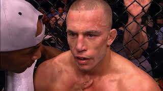 George St Pierre vs Thiago Alves Highlights [upl. by Sair198]