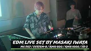 EDM Live Set by Masaki Iwata  マシンライブ [upl. by Renner]