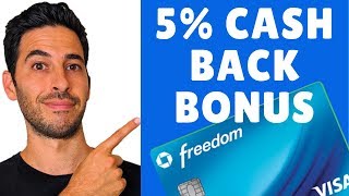 Chase Freedom Credit Card Review  Maximize 5x Bonus Categories [upl. by Aihsik]