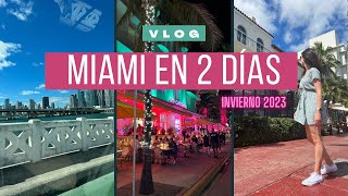 Vlog MIAMI en 2 dias  Miami Invierno 2023 [upl. by Hemminger]