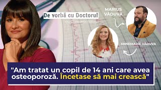 OSTEOPOROZA  SOLUȚII EFICIENTE ȘI NUTRIȚIE ADECVATĂ cu Annemarie și Marius Văduva [upl. by Skillern]