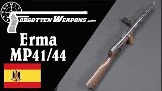 Spanish MP4144  A Copy of the Erma EMP [upl. by Garland]