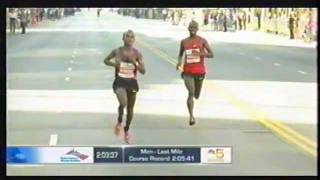 RIP SAMMY WANJIRU  2010 CHICAGO MARATHON  his LAST marathon [upl. by Karylin400]