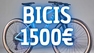 Las Mejores Bicicletas MTB Por 1500€ 🚵🏼‍♂️ [upl. by Debra]