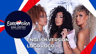 Hurricane  English Version of Loco Loco  Serbia 🇷🇸  Eurovision 2021 [upl. by Moyra]