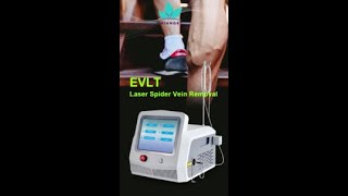 980nm 1470nm Varicose Veins Treatment Device For Varicose Veins Tazlaser Laseev Pro [upl. by Hnahc]