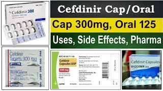 Cefdinir 300 mg  cefdinir capsules ip 300 mg  Oral Suspension 125mg5ml 250mg5ml [upl. by Peedsaj]