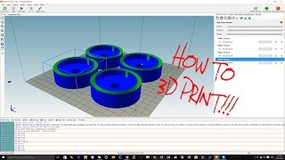 How To Use Repetier Host  3D Printing [upl. by Anirok]