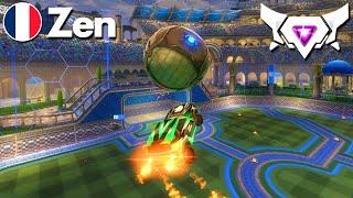 ZEN Rocket League Gameplay SSL 2v2 [upl. by Aihsek241]