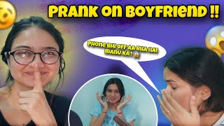 Worst prank done ever on boyfriend by girlfriend 🥹shockingprank [upl. by Haila]