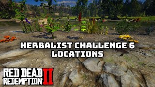 Pick 15 Different Species of Herb in Red Dead Redemption 2 Herbalist 6 Challenge [upl. by Norat]