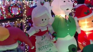 Airblown Inflatable Christmas Display 2016 Award Winner [upl. by Guyer]