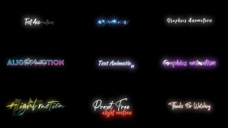 Alight Motion Text Animation Presets  Alight Motion Text Presets  Alight Motion Presets Xml file [upl. by Nosilla]