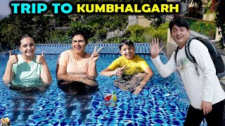 TRIP TO KUMBHALGARH  Day 1  Aayu Pihu ke arguements  Travel Vlog   Aayu and Pihu Show [upl. by Knowland]