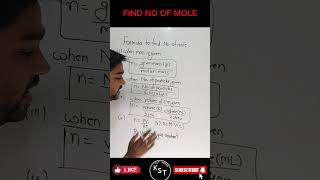 KSTMedJee  Some basic concepts of chemistry class 11  Formula of mole Class 11 Chemistry [upl. by Durrace74]