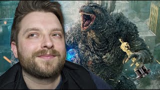 GODZILLA MINUS ONE Wins Best Visual Effects Oscar Reaction [upl. by Aciemaj]