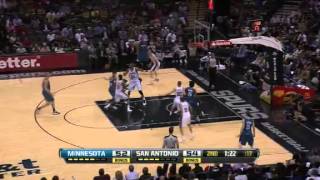 Minnesota Timberwolves  San Antonio Spurs Full Game Recap 170413 NBA Highlights 2013 [upl. by Itch]