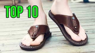 Top 10 Cool Men’s Slippers 2024 [upl. by Harac640]