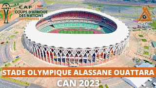 CAN 2023  LE STADE OLYMPIQUE ALASSANE OUATTARA DÉBIMPÉ  Afcon [upl. by Krystal486]