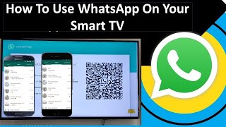 How To Use WhatsApp App In Smart TV [upl. by Isewk]