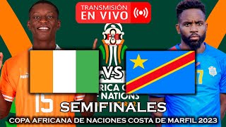 🚨 COSTA DE MARFIL 🇨🇮 VS 🇨🇩 DR CONGO EN VIVO ⚽ COPA AFRICANA DE NACIONES 2023  FÚTBOL MAGNO [upl. by Boeke]