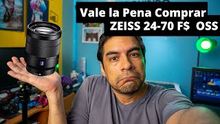 Vale la pena comprar el Zeiss 2470 FE F4 en el 2021 [upl. by Parcel]