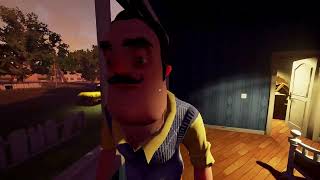 beating Hello neighbor Alpha one the right way NO GLITCHES [upl. by Sandye519]